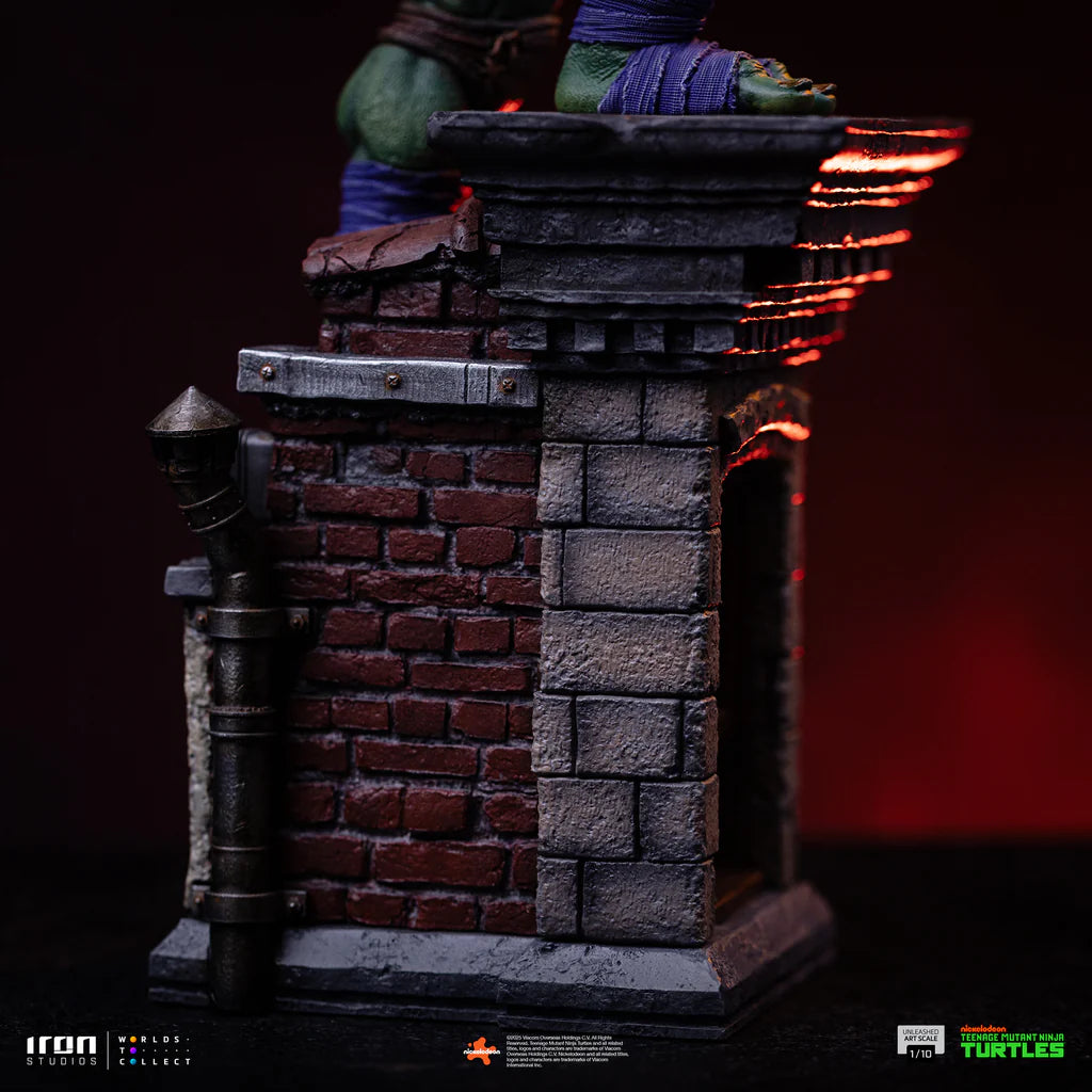 TEENAGE MUTANT NINJA TURTLES DONATELLO UNLEASHED 1/10 STATUE