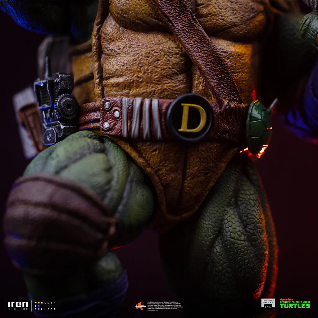 TEENAGE MUTANT NINJA TURTLES DONATELLO UNLEASHED 1/10 STATUE