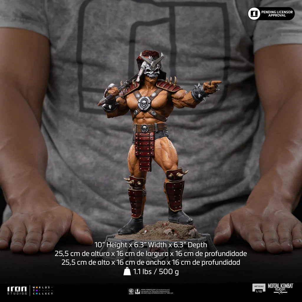 MORTAL KOMBAT SHAO KHAN1/10 STATUE
