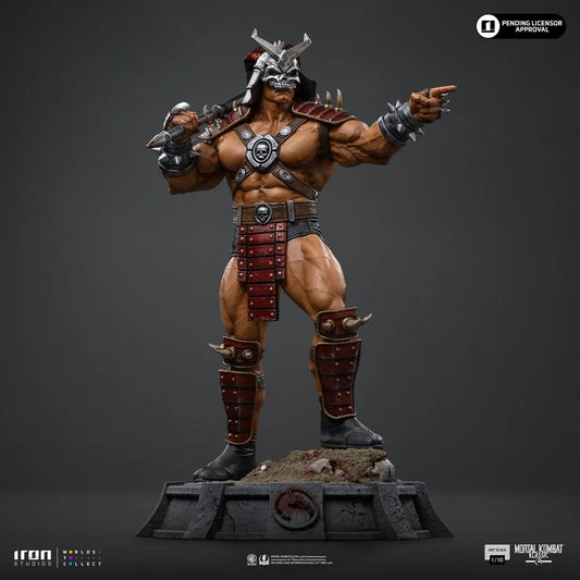 IRON STUDIOS MORTAL KOMBAT SHAO KHAN1/10 STATUA 18.5 cm