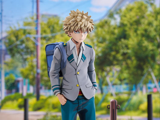 TAKARA TOMY BAKUGO & KATSUKI - MY HERO ACADEMIA U. . HIGH SCHOOL UNIFORM 2D FIGURA 23 cm