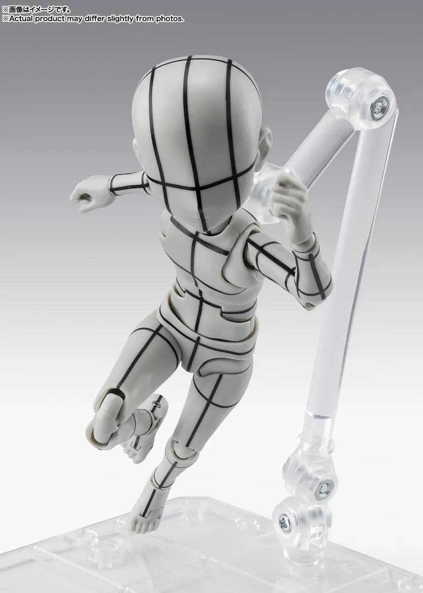 BODY-KUN KEN SUGIMORI EDITION WIREFRAME(GRAY) SHF