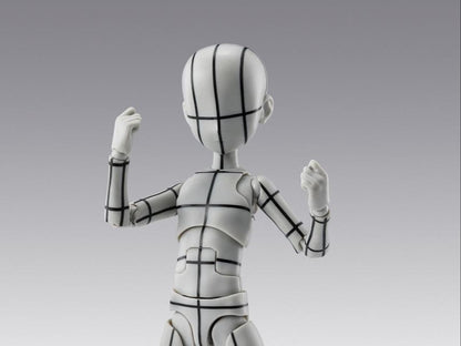 BODY-KUN KEN SUGIMORI EDITION WIREFRAME(GRAY) SHF