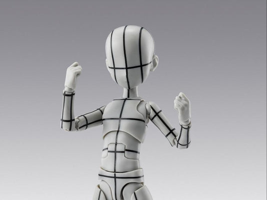 BODY-KUN KEN SUGIMORI EDITION WIREFRAME(GRAY) SHF