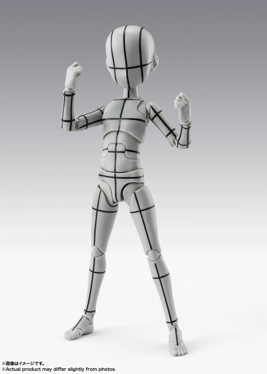 BODY-KUN KEN SUGIMORI EDITION WIREFRAME(GRAY) SHF