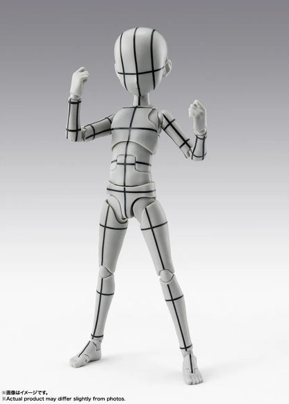 BODY-KUN KEN SUGIMORI EDITION WIREFRAME(GRAY) SHF