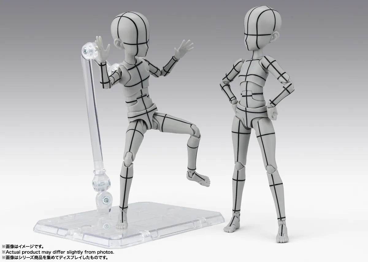 BODY-CHAN KEN SUGIMORI EDITION WIREFRAME (GRAY) SHF