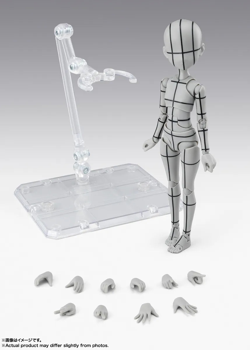 BODY-CHAN KEN SUGIMORI EDITION WIREFRAME (GRAY) SHF