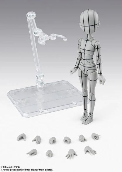 BODY-CHAN KEN SUGIMORI EDITION WIREFRAME (GRAY) SHF