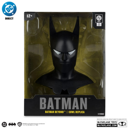 DC DIRECT BATMAN 1:3 COWL PROP REPLICA BATMAN BEYOND ANIMATED