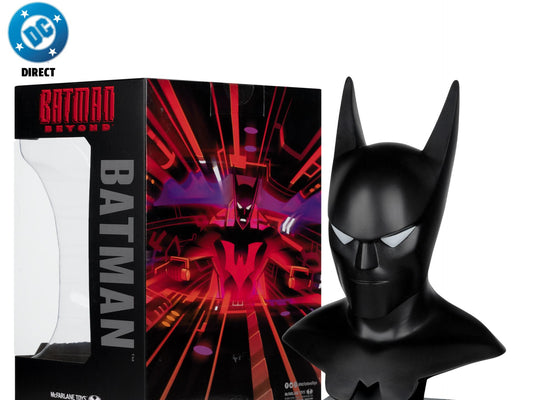 MCFARLANE TOYS 25 BATMAN - DC DIRECT 1:3 COWL PROP BATMAN BEYOND ANIMATED REPLICA 17 cm