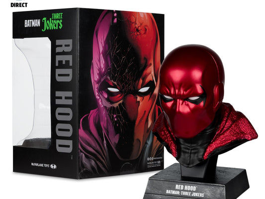 MCFARLANE TOYS 25 BATMAN & RED HOOD - DC DIRECT 1:3 COWL PROP REPLICA 17 cm