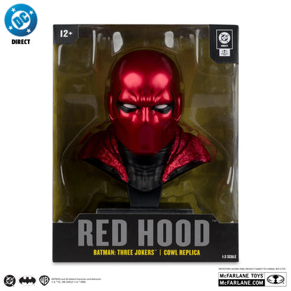DC DIRECT BATMAN 1:3 COWL PROP REPLICA RED HOOD CHASE