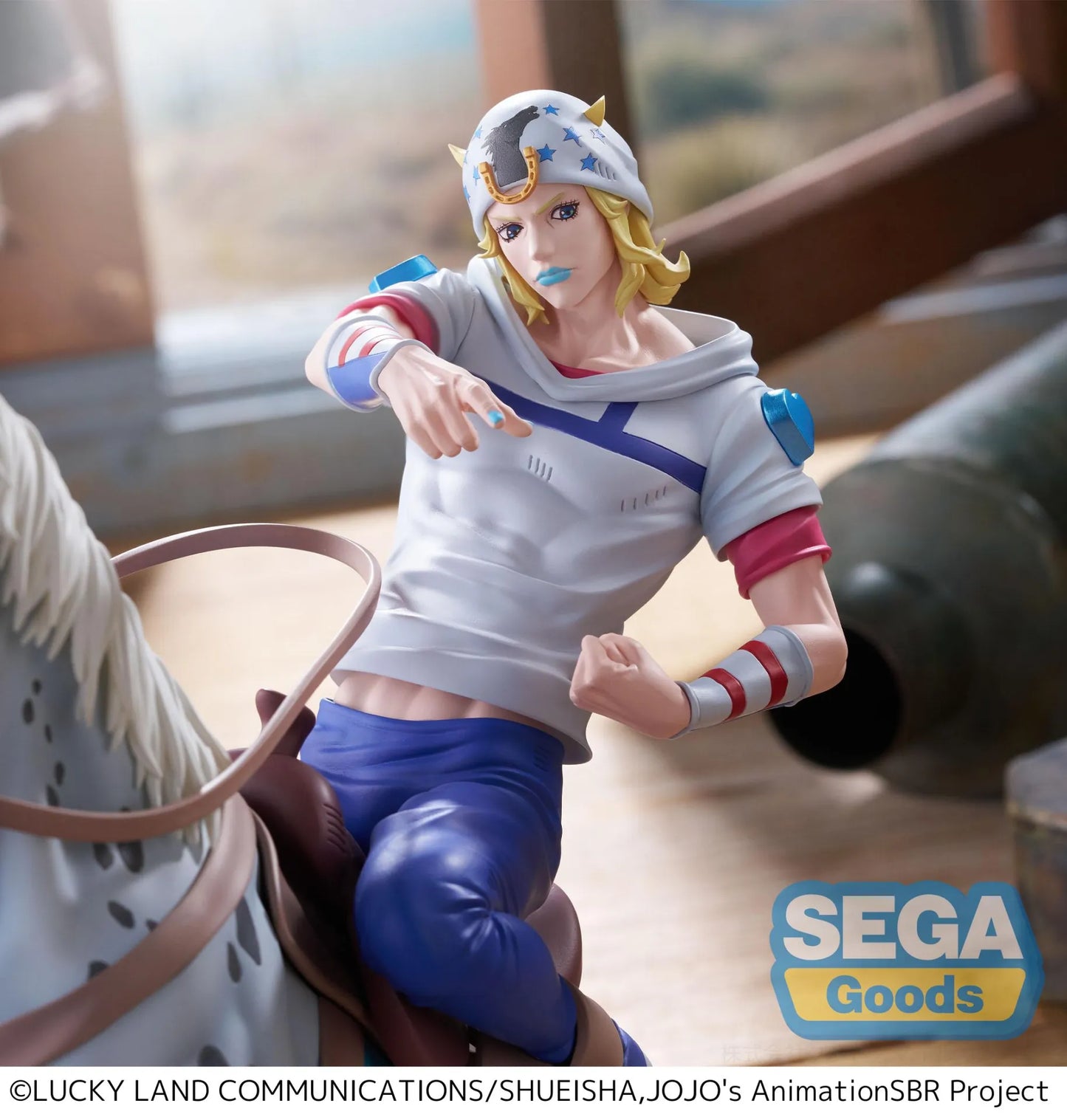 STEEL BALL RUN JOJO BIZARRE ADVENTURE JHONNY JOESTAR XROSS LINK MAX FIG