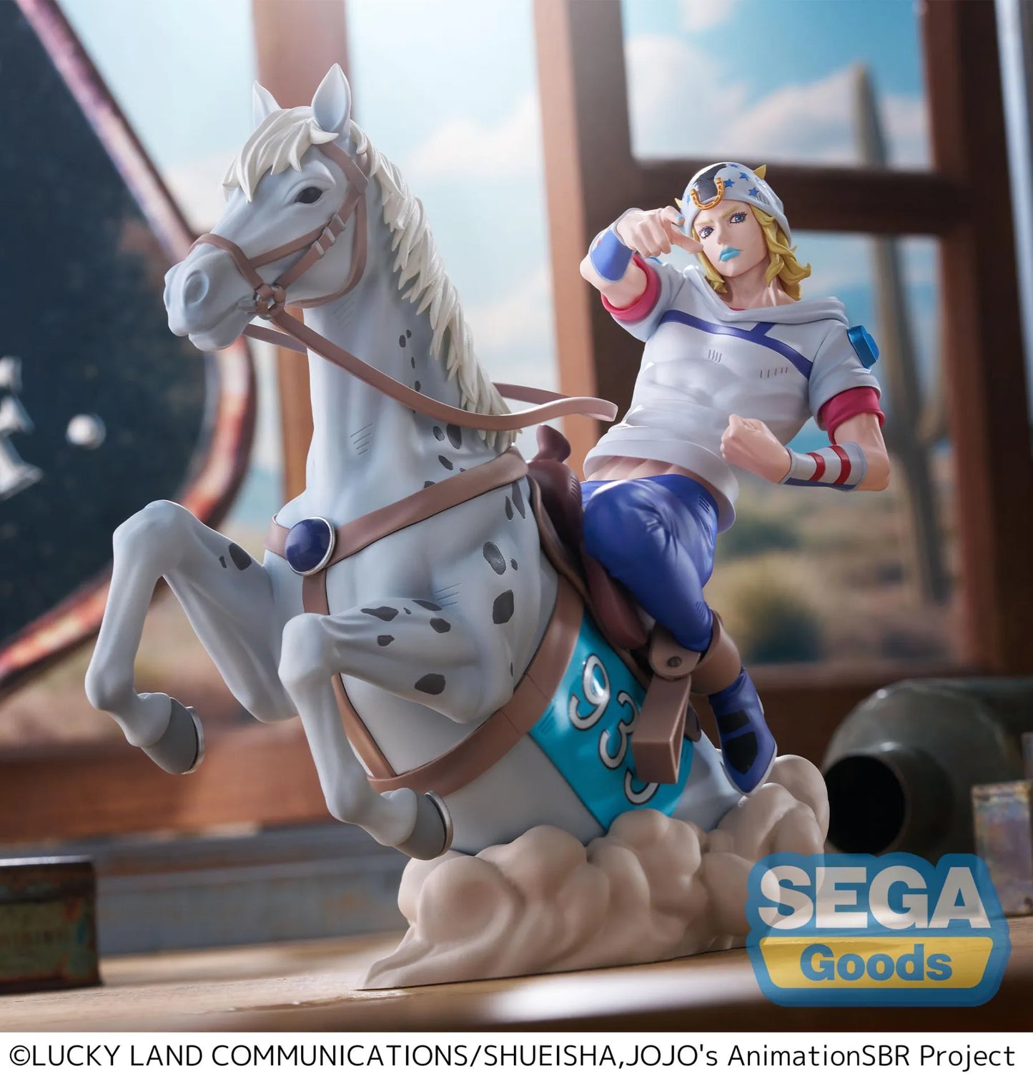 STEEL BALL RUN JOJO BIZARRE ADVENTURE JHONNY JOESTAR XROSS LINK MAX FIG