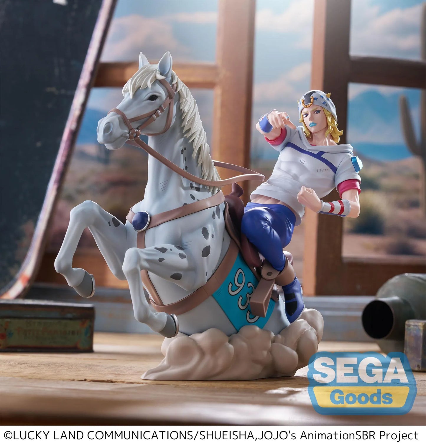 STEEL BALL RUN JOJO BIZARRE ADVENTURE JHONNY JOESTAR XROSS LINK MAX FIG