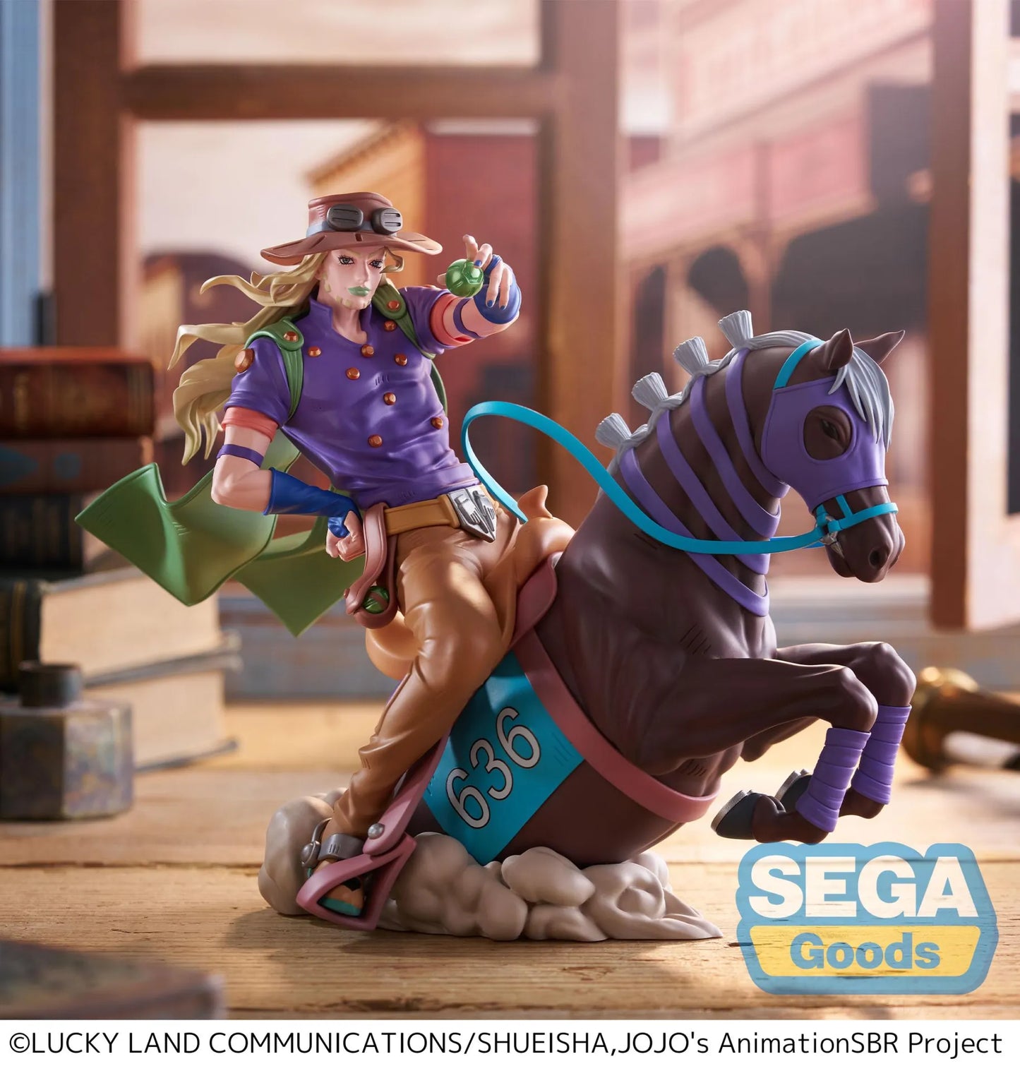 STEEL BALL RUN JOJO BIZARRE ADVENTURE GYRO ZEPPELI XROSS LINK MAX FIG