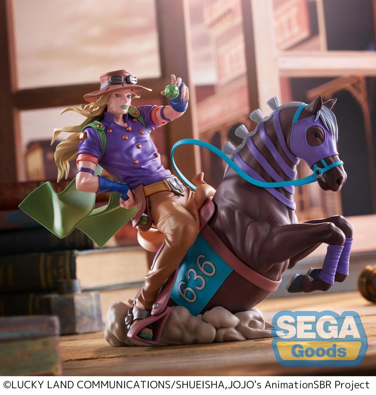 STEEL BALL RUN JOJO BIZARRE ADVENTURE GYRO ZEPPELI XROSS LINK MAX FIG