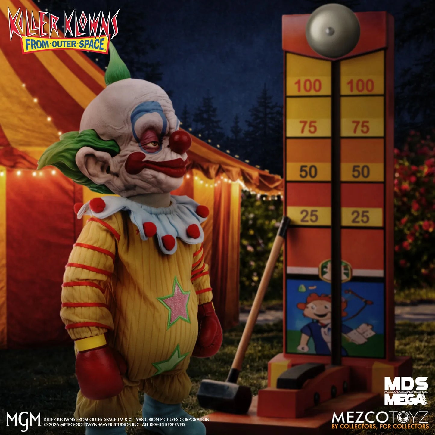 KILLER KLOWNS FROM OUTER SPACE SHORTY MDS MEGA SCALE AF