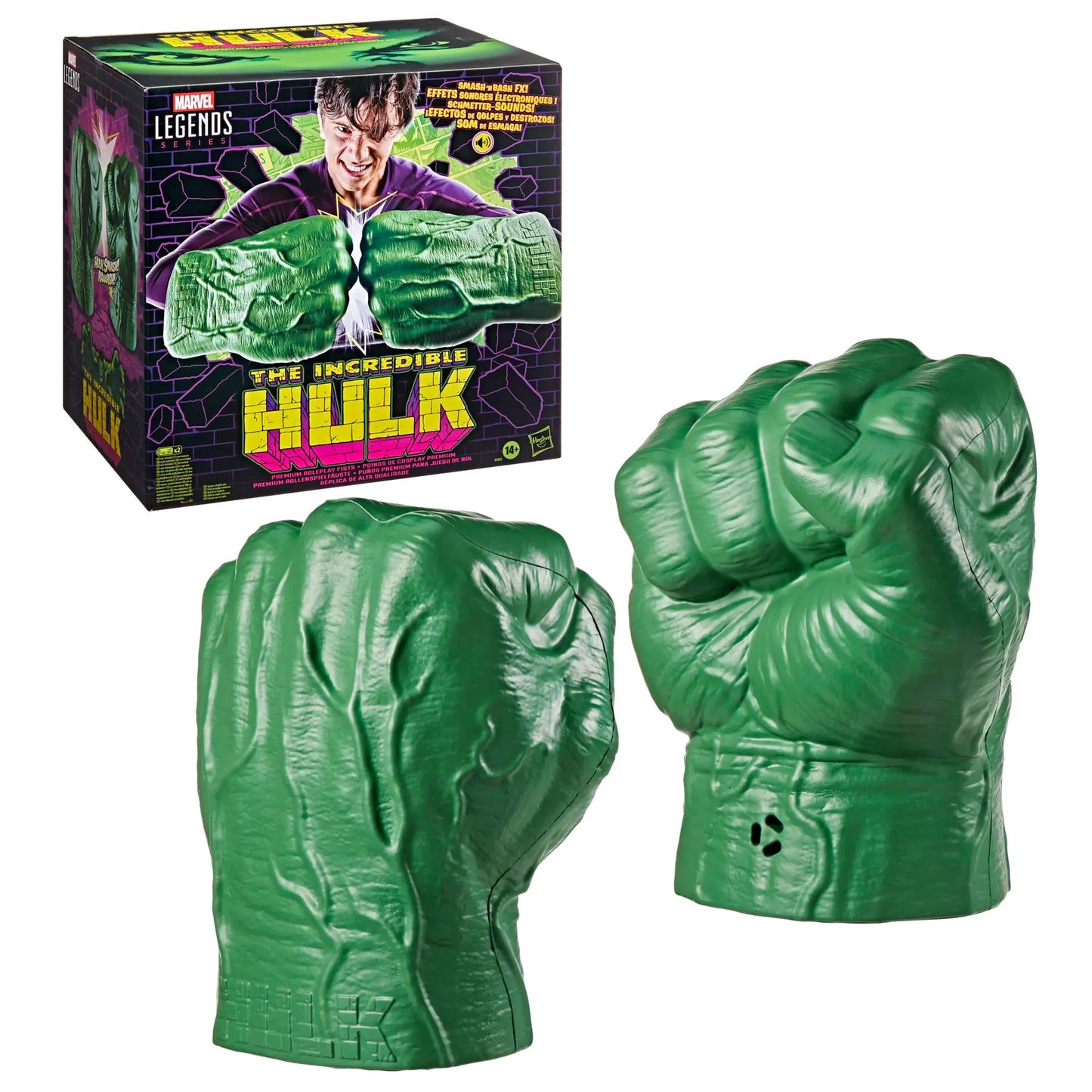 HASBRO HULK & ELECTRO - MARVEL LEGENDS INCREDIBLE NIC FISTS ACTION FIGURE