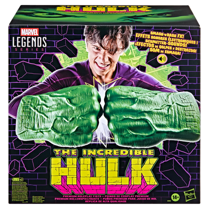 HASBRO HULK & ELECTRO - MARVEL LEGENDS INCREDIBLE NIC FISTS ACTION FIGURE