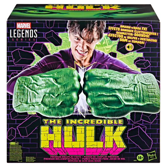HASBRO HULK & ELECTRO - MARVEL LEGENDS INCREDIBLE NIC FISTS ACTION FIGURE
