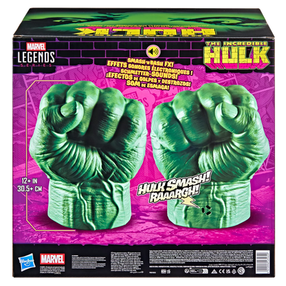 HASBRO HULK & ELECTRO - MARVEL LEGENDS INCREDIBLE NIC FISTS ACTION FIGURE