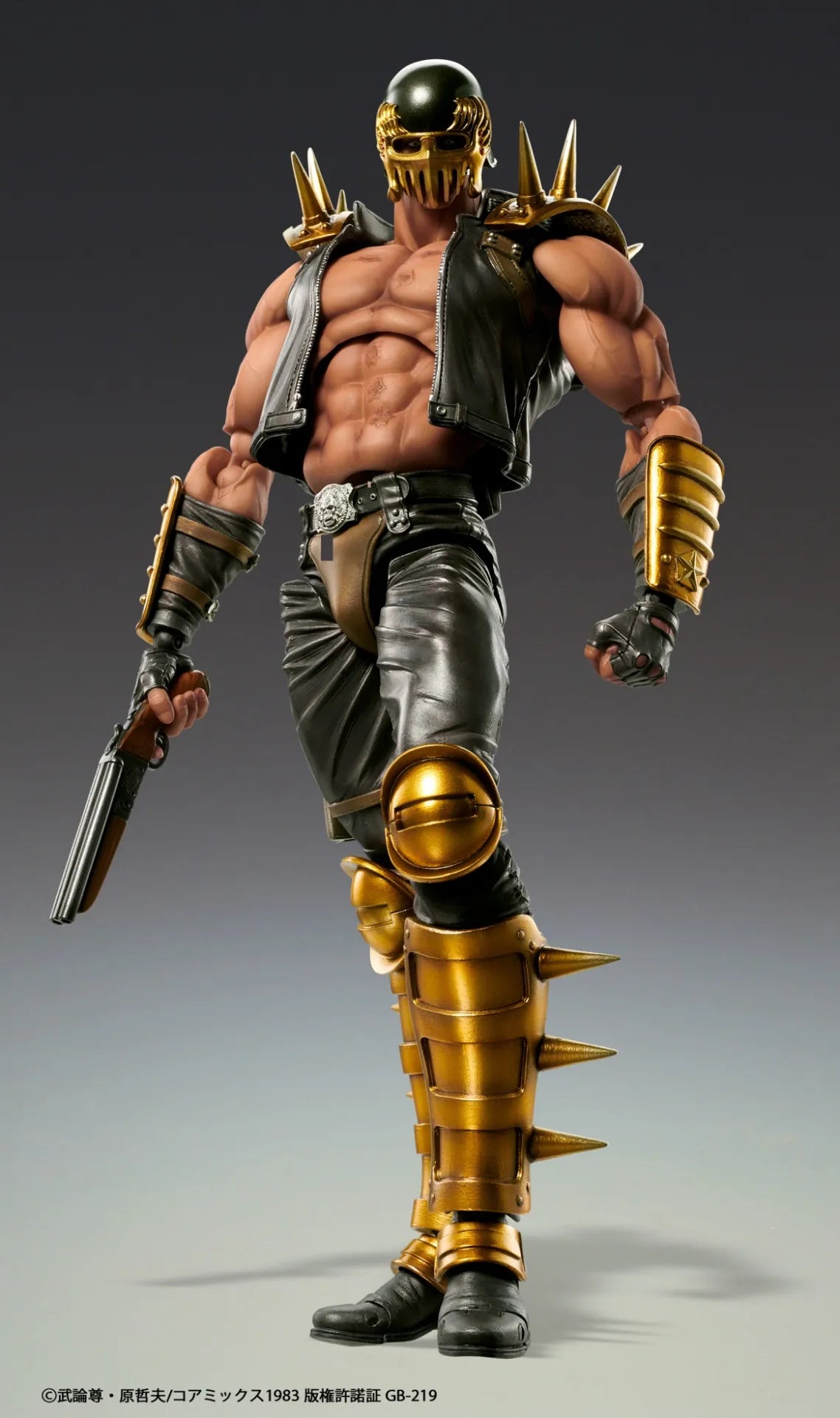 MEDICOS FIST NORTH STAR JAGI CHOZOKADO AF RERUN ACTION FIGURE 17 cm