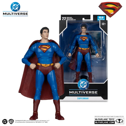 MCFARLANE TOYS 25 SUPERMAN - DC THEATRICAL 7INCH RETURNS 2006 ACTION FIGURE 17 cm