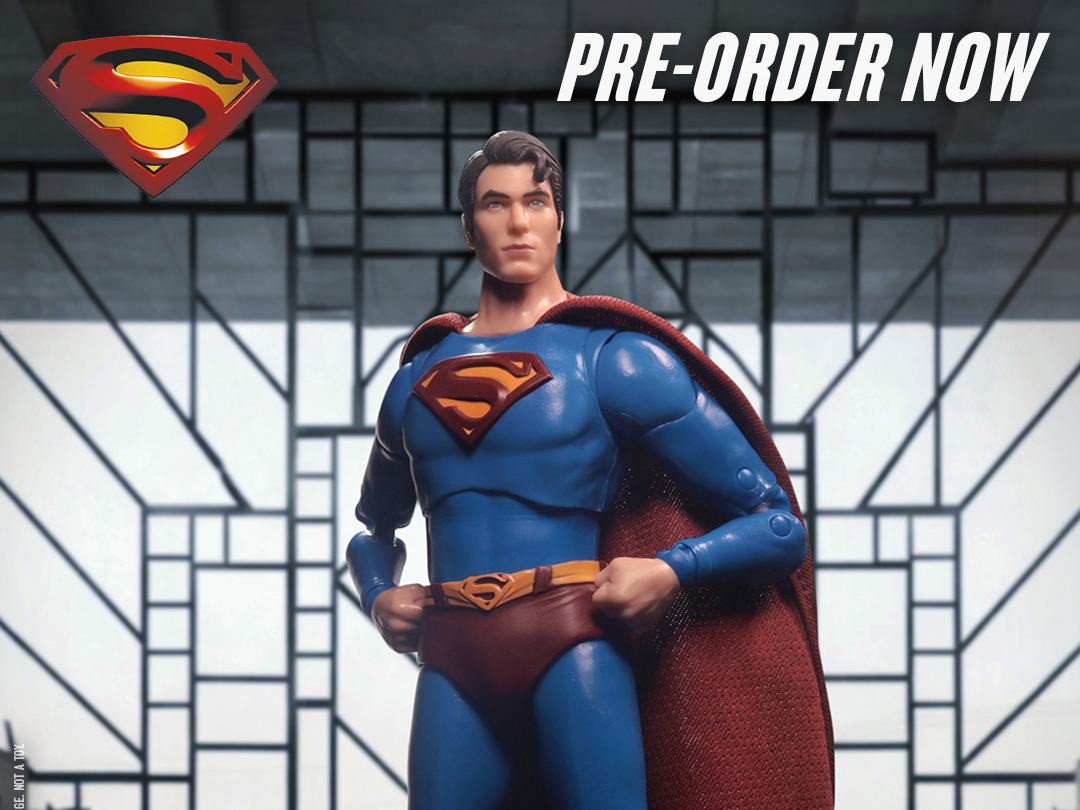 MCFARLANE TOYS 25 SUPERMAN - DC THEATRICAL 7INCH RETURNS 2006 ACTION FIGURE 17 cm