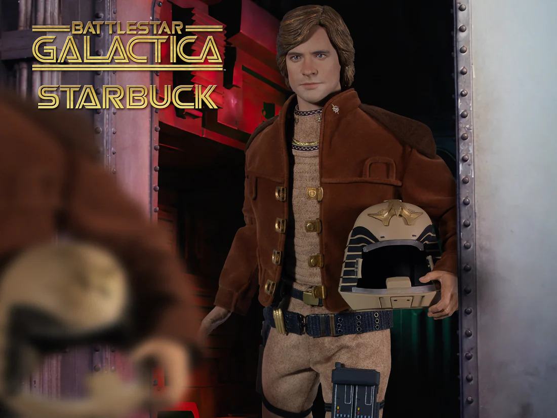 FACTORY ENT BATTLESTAR GALACTICA SCALE LIEUTENANT STARBUCK 1/6 ACTION FIGURE 30 cm