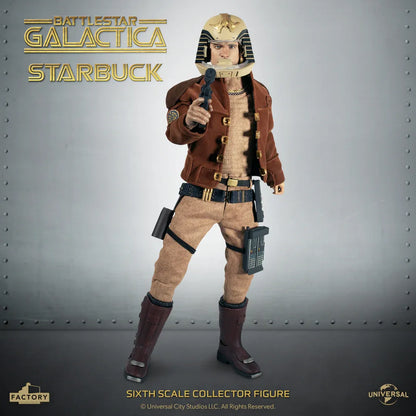 FACTORY ENT BATTLESTAR GALACTICA SCALE LIEUTENANT STARBUCK 1/6 ACTION FIGURE 30 cm