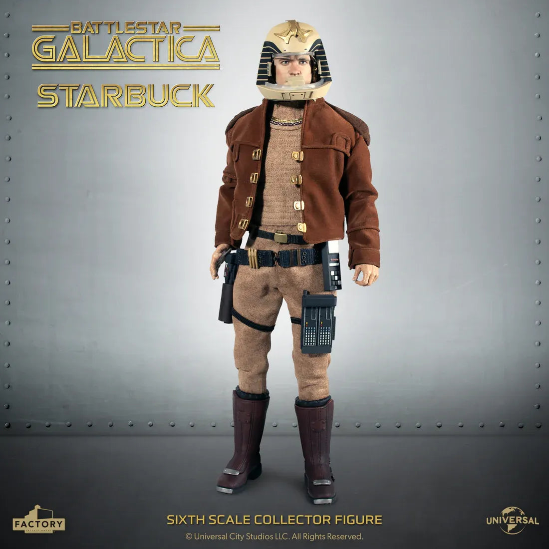 FACTORY ENT BATTLESTAR GALACTICA SCALE LIEUTENANT STARBUCK 1/6 ACTION FIGURE 30 cm