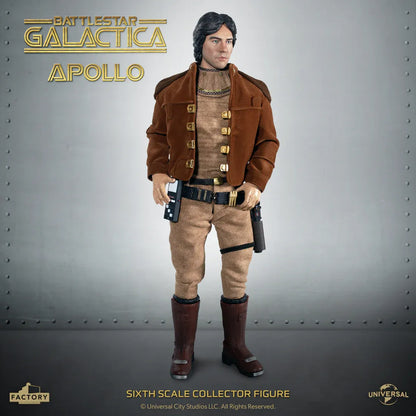 FACTORY ENT BATTLESTAR GALACTICA SCALE CAPTAIN APOLLO 1/6 ACTION FIGURE 30 cm