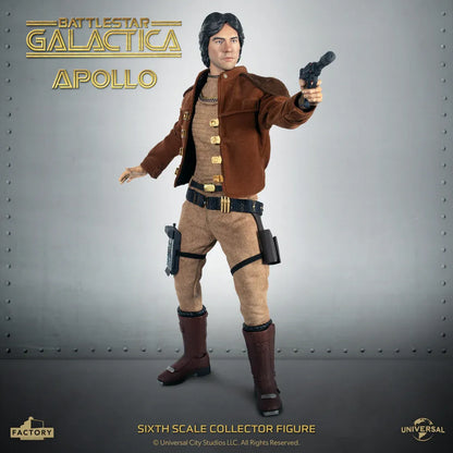 FACTORY ENT BATTLESTAR GALACTICA SCALE CAPTAIN APOLLO 1/6 ACTION FIGURE 30 cm