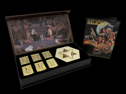 FACTORY ENT BATTLESTAR GALACTICA CUBITS & PYRAMID SET LIMITED EDITION PROP REPLICA 22 cm LIMITED EDITION