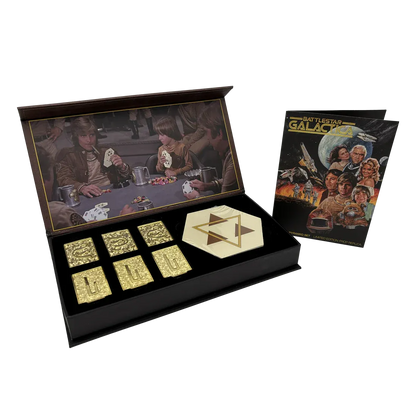 FACTORY ENT BATTLESTAR GALACTICA CUBITS & PYRAMID SET LIMITED EDITION PROP REPLICA 22 cm LIMITED EDITION