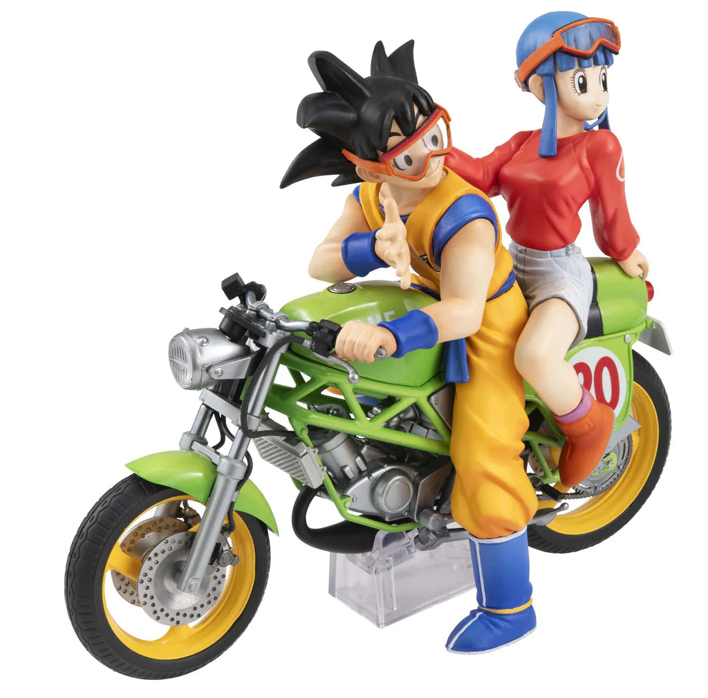 DRAGON BALL Z SON GOKU & CHICHI DESKTOP REAL MCCOY 05 STATUE LIMITED RERUN