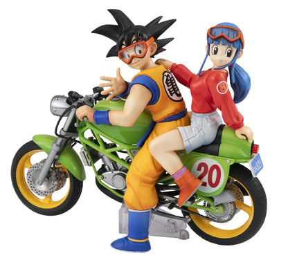 DRAGON BALL Z SON GOKU & CHICHI DESKTOP REAL MCCOY 05 STATUE LIMITED RERUN