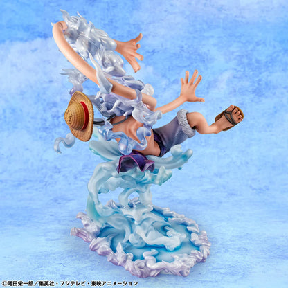 ONE PIECE MONKEY D LUFFY GEAR FIFTH EVOLUTIONARY HISTORY POP STATUE