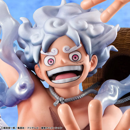 ONE PIECE MONKEY D LUFFY GEAR FIFTH EVOLUTIONARY HISTORY POP STATUE