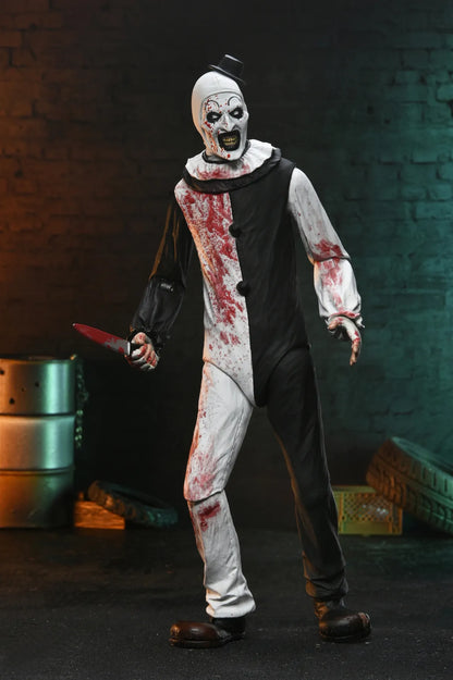 TERRIFIER 2 ART THE CLOWN BLOOD SPLATTERED ULTIMATE AF