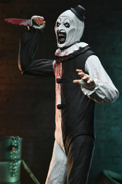TERRIFIER 2 ART THE CLOWN BLOOD SPLATTERED ULTIMATE AF