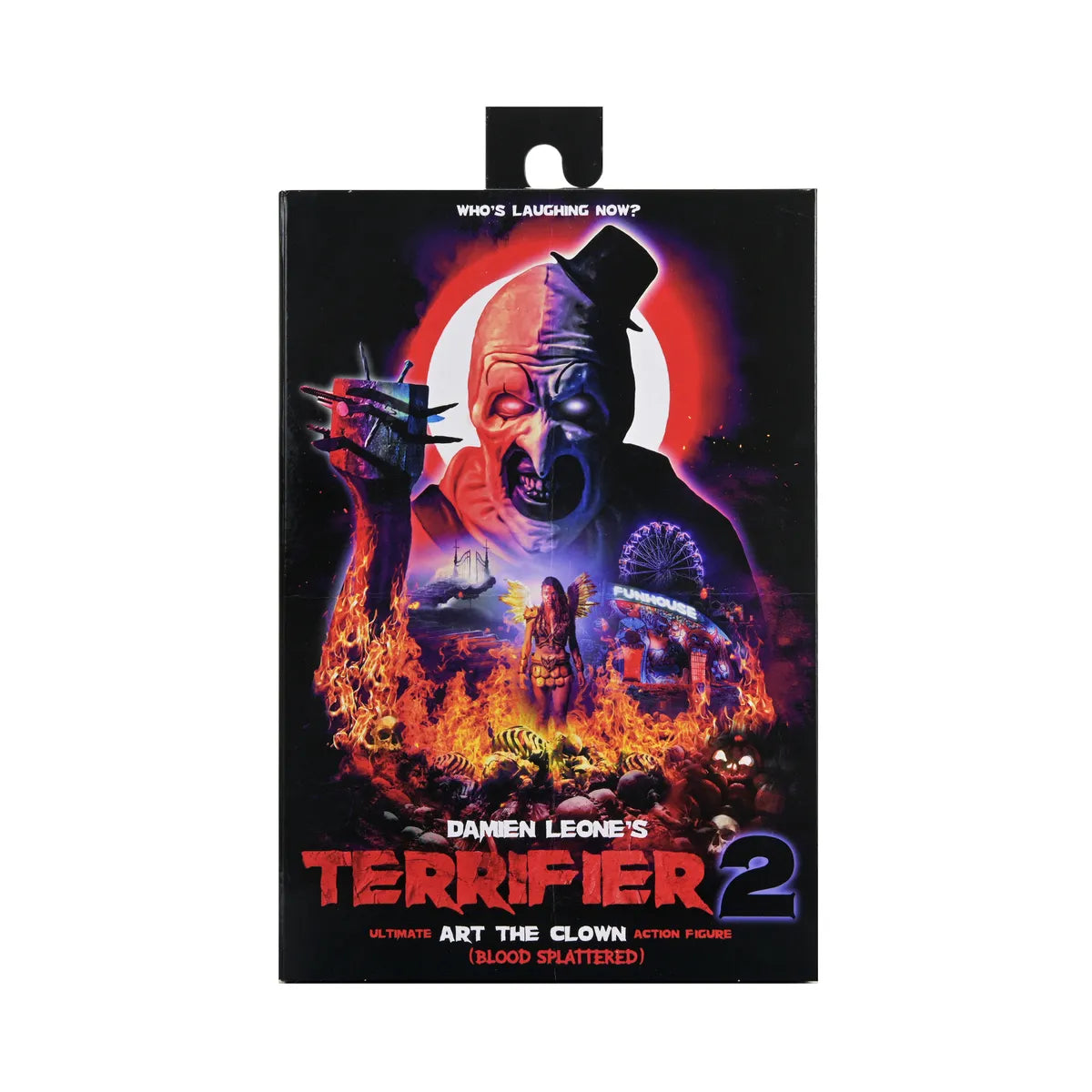 TERRIFIER 2 ART THE CLOWN BLOOD SPLATTERED ULTIMATE AF