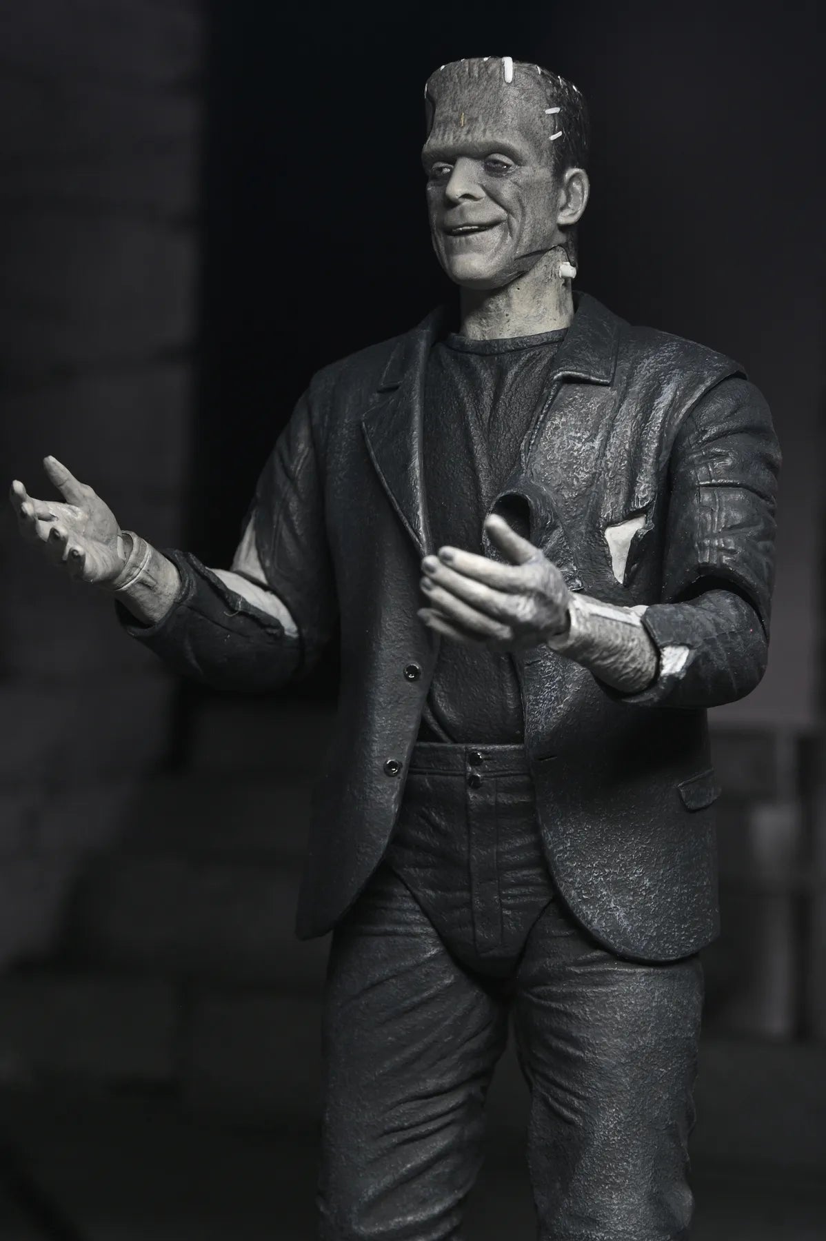 UNIVERSAL MONSTERS BRIDE OF FRANKENSTEIN 90TH MONSTER & HIS MATE B&W 2PACK