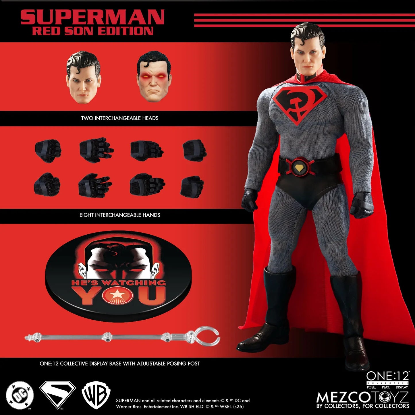 ONE 12 COLLECTIVE SUPERMAN RED SON AF