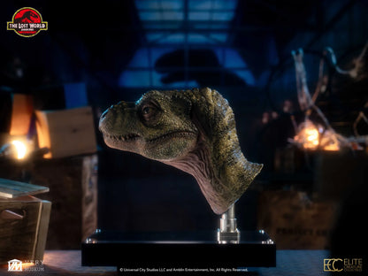 JURASSIC PARK 2 JUNIOR T-REX BUST PROP REPRODUCTION