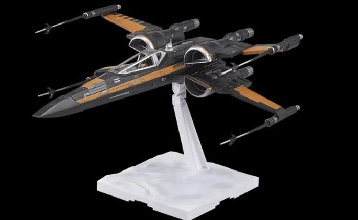 REVELL - STAR WARS POE XWING FIGHTER (BANDAI) MODEL KIT 1 cm