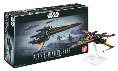 REVELL - STAR WARS POE XWING FIGHTER (BANDAI) MODEL KIT 1 cm