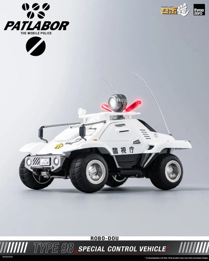 THREEA TOYS/THREEZERO MOBILE POLICE PATLABOR ROBO-DOU TYPE 98 SPECIAL CONTROL VEHICLE REPLICA 10 cm